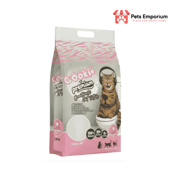 Cookie Premium Bentonite Cat Litter 10 L