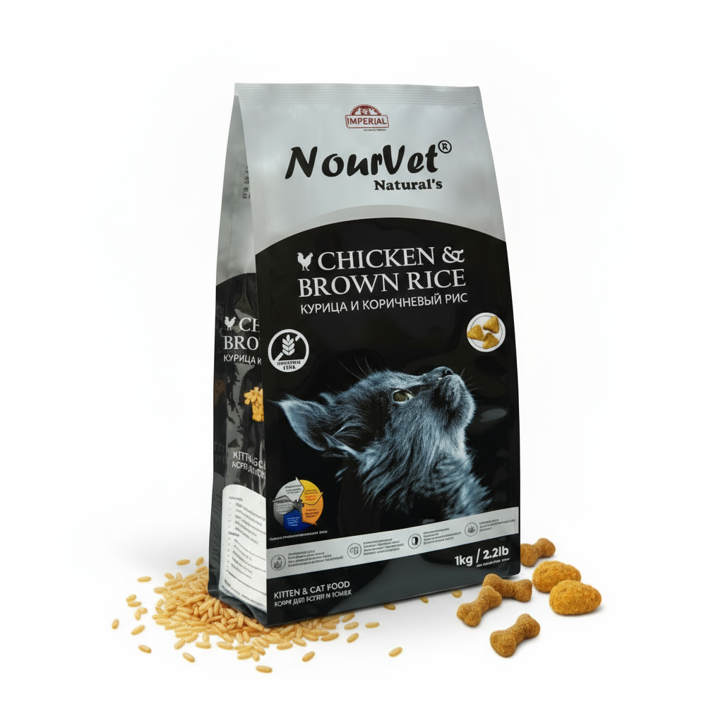 Nourvet Natural Cat Food in Pakistan by Pets Emporium