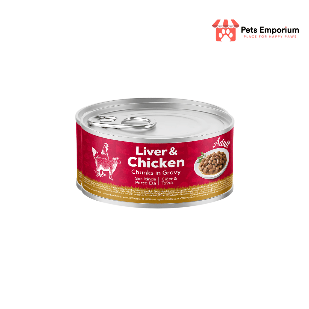 Petline Liver & Chicken Wet Cat Food 85g
