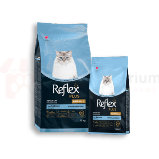 Reflex Plus Anti-Hairball Adult Cat Food with Salmon