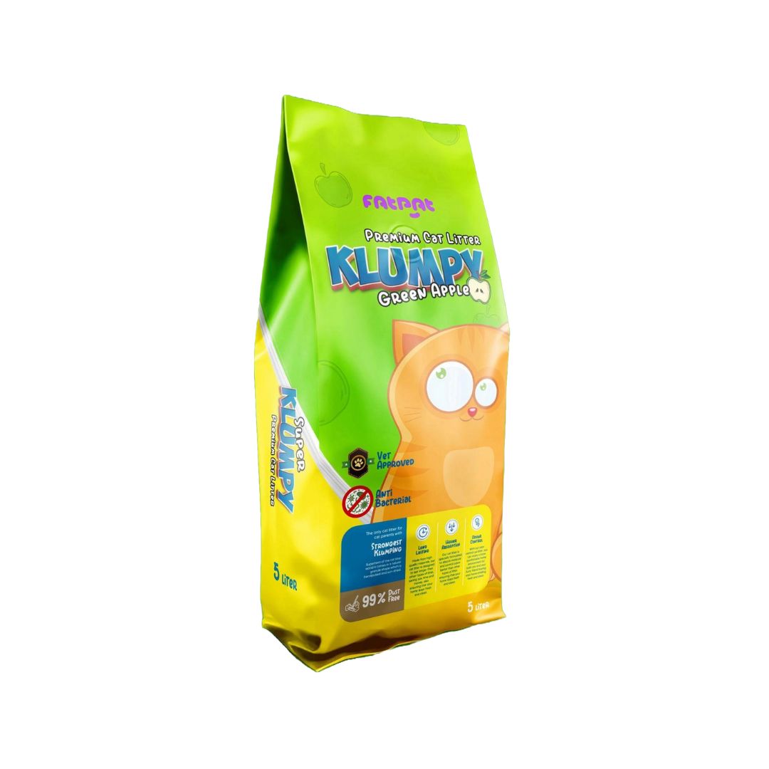 Super Klumpy Cat Litter Green Apple by PetsEmporium