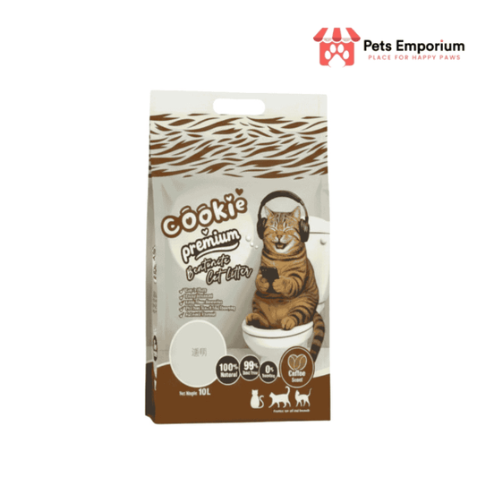 Cookie Premium Bentonite Cat Litter 10 L - Pets Emporium