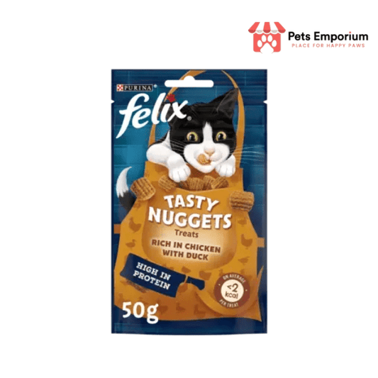 Felix Tasty Nuggets Chicken and Duck Cat Treat - Pets Emporium