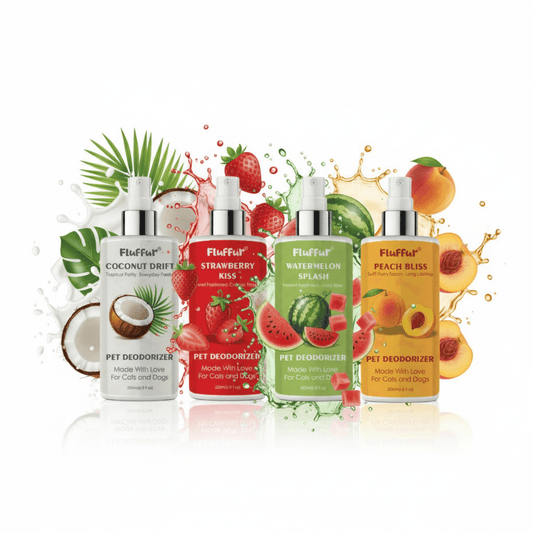 Fluffur Pet Deodorizer for Cats and Dogs - Fruity Series - Pets Emporium