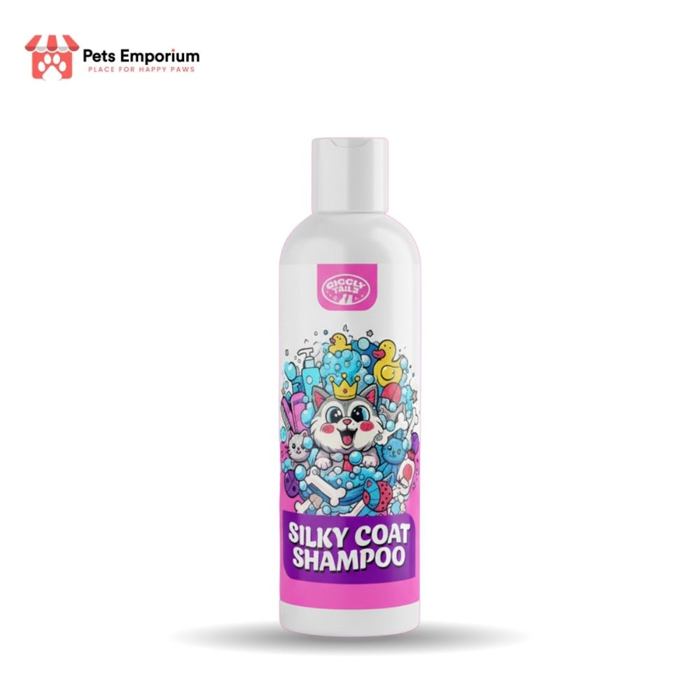 Giggly Tails Silky Coat Cat Shampoo - Pets Emporium