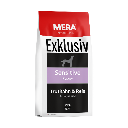 Mera Exklusiv Sensitive Puppy Turkey Rice Pets Emporium