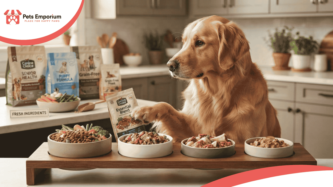 How to Choose the Right Dog Food for Your Pet? - Pets Emporium