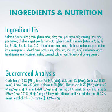 Purina ONE Cat Food Healthy Adult Salmon and Tuna