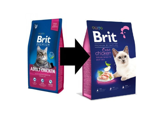 Brit Premium by Nature Cat Adult Chicken Pets Emporium Change Packing