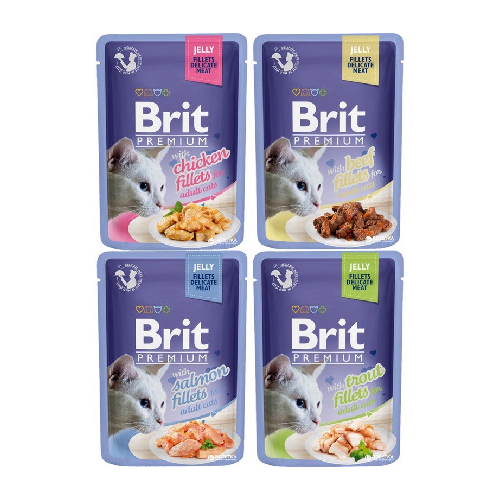 Brit Premium Cat Wet Food (Assorted Flavors) Pets Emporium