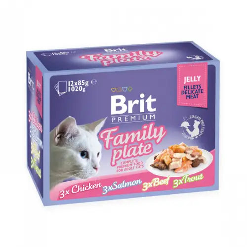 Brit Premium Family Plate Jelly by Pets Emporium
