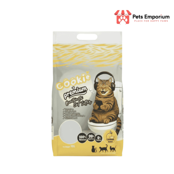 Cookie Premium Bentonite Cat Litter 10 L