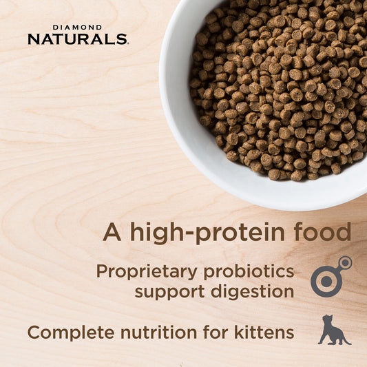 Diamond Naturals Kitten Food Chicken Rice High Protein by Pets Emporium