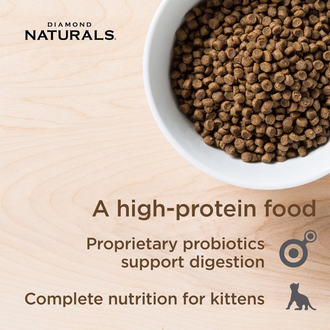 Diamond Naturals Kitten Food – Chicken & Rice Nutrition for Kitten by Pets Emporium