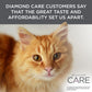 Diamond Pet Products Diamond CARE Urinary Formula for Cats Yellow Tabby Cat by pets emporium