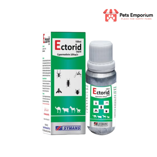 Ectorid – Cypermethrin 10% | Powerful Mites & Ticks Controller for Livestock & Poultry