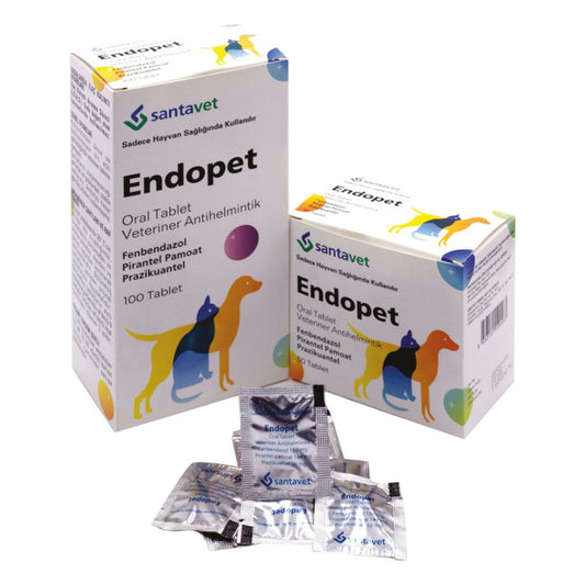 Endopet Deworming Tablets for Cats and Dogs by Pets Emporium Pakistan