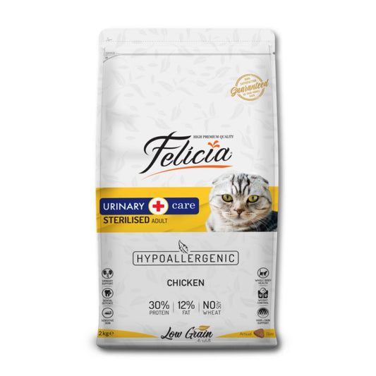 Felicia Urinary Care Adult Cat Food Chicken Sterilised Pets Emporium