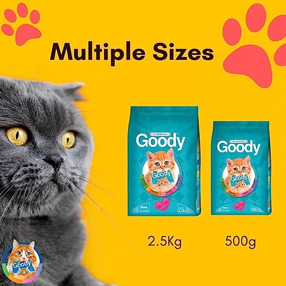 GOODY KITTEN FOOD - Kitten Dry Food Sizes by Pets Emporium