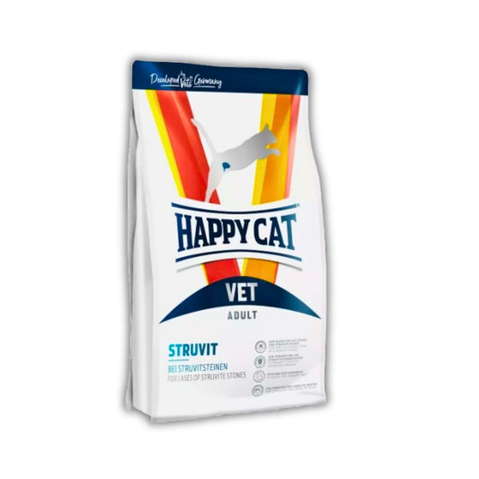 Happy Cat VET Diet Struvit Adult Dry Cat Food by Pets Emporium Bag Front Image