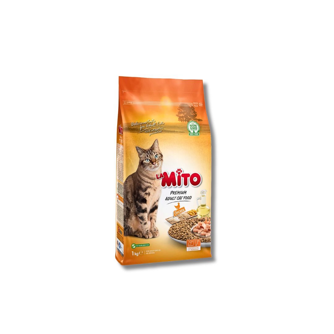 La Mito Premium Cat Food 1 KG by PetsEmporium