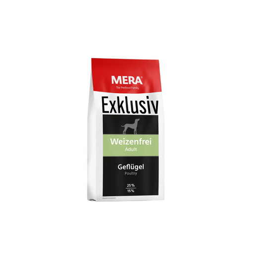 Mera Exklusiv Weizenfrei (Wheat Free) Adult Geflügel (Poultry) Dog Food Bag Image by Pets EMporium