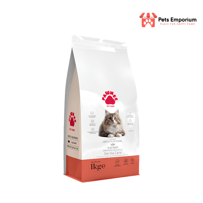 Pawnee Adult Cat Food Salmon Flavour 1kg