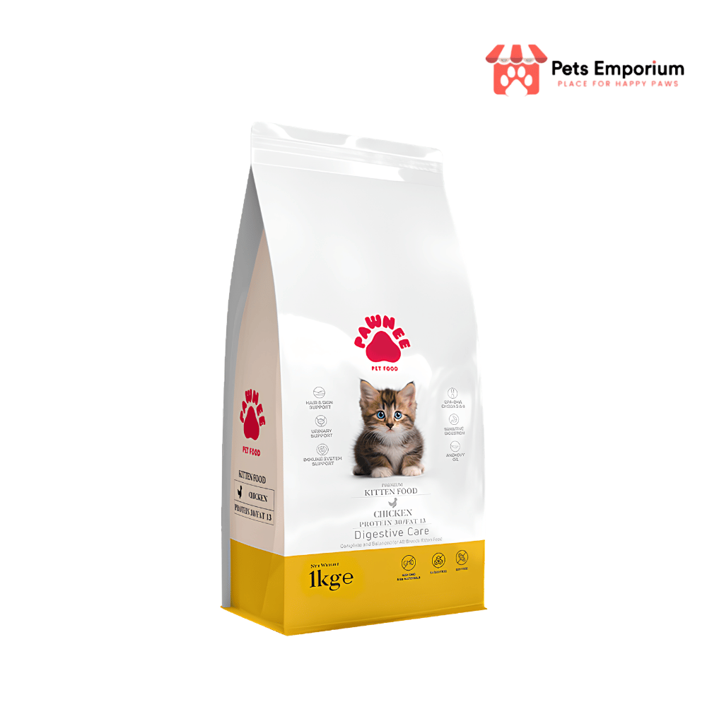 Pawnee Kitten Food Chicken Flavour 1kg