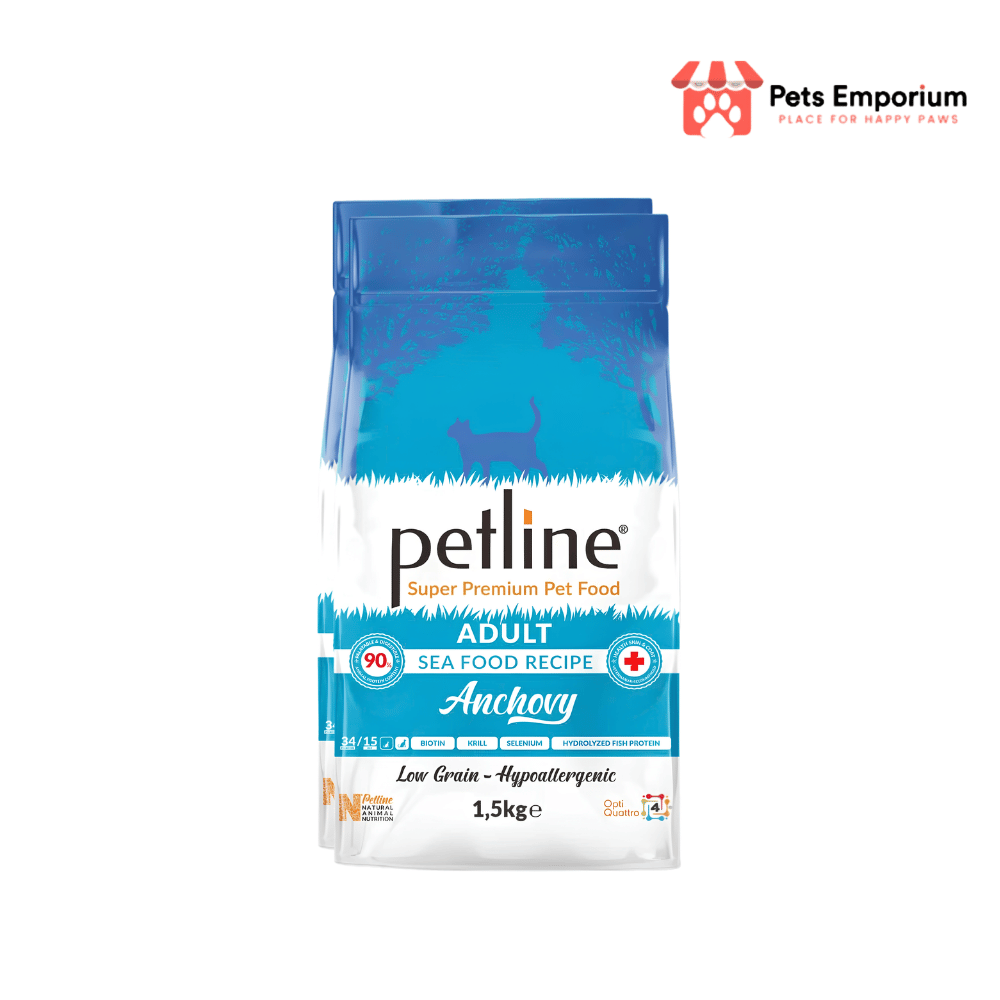 Petline Adult Sea Food Cat Food 1.5KG
