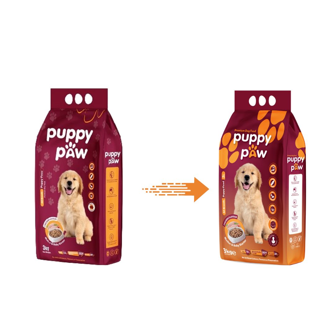 Puppy Paw Puppy Food 3KG
