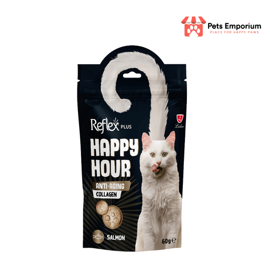 Reflex Happy Hour Anti Aging Collagen Cat Treats 