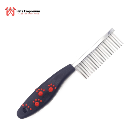 Single Side Pet Grooming Stainless Steel Comb Main Image by Pets Emporium