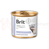 Brit Veterinary Diet Cat Gastrointestinal Salmon & Peas – Tin