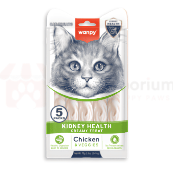 Wanpy Kidney Health Creamy Treat Chicken & Veggies