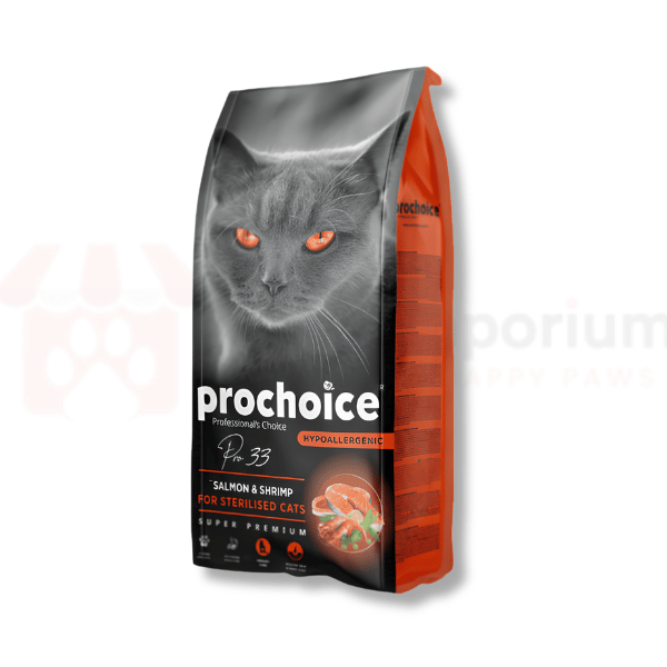 Prochoice Pro33 Salmon & Shrimp | Sterilized Cats0