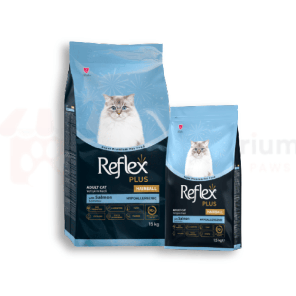 Reflex Plus Anti-Hairball Adult Cat Food with Salmon
