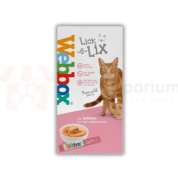 Webbox Cat Treats Lick-e-Lix Salmon