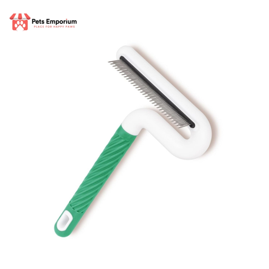 T Shape Fine Toothed Rake Comb for Pets