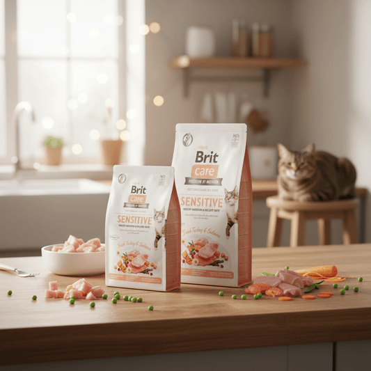 Brit Care Cat Grain-Free Sensitive Healthy Digestion and Delicate Taste - Pets Emporium