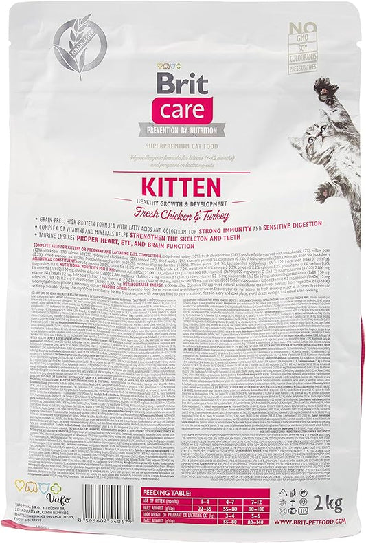 Brit Care Grain-Free Kitten Food - Pets Emporium