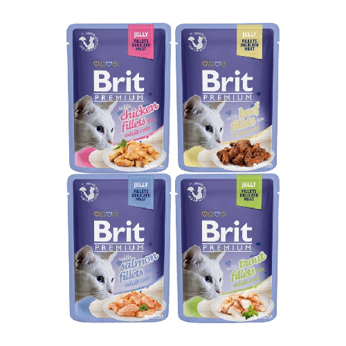 Brit Premium Cat Wet Food (Assorted Flavors) - Pets Emporium