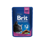 Brit Premium With Chicken & Turkey Wet Food Pouch (Gravy) - Pets Emporium