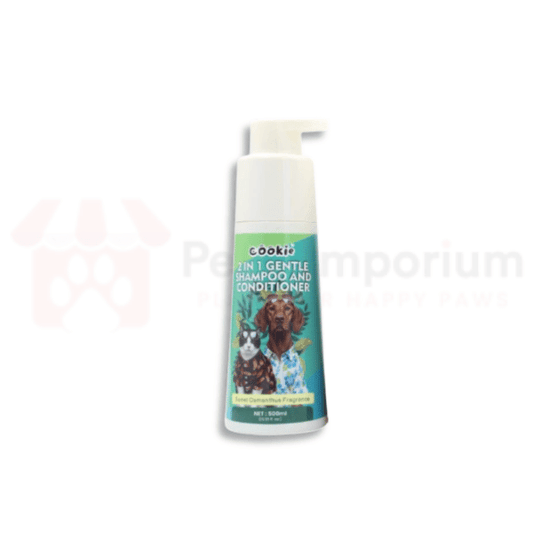 Cookie 2 in 1 Gentle Shampoo and Conditioner for Cats and Dogs - Pets Emporium