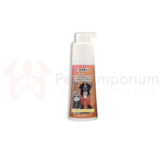 Cookie 2 in 1 Hypoallergenic Shampoo and Conditioner for Cats and Dogs - Pets Emporium