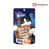 Felix Party Mix Classic Mix Dry Cat Treats 60g - Pets Emporium
