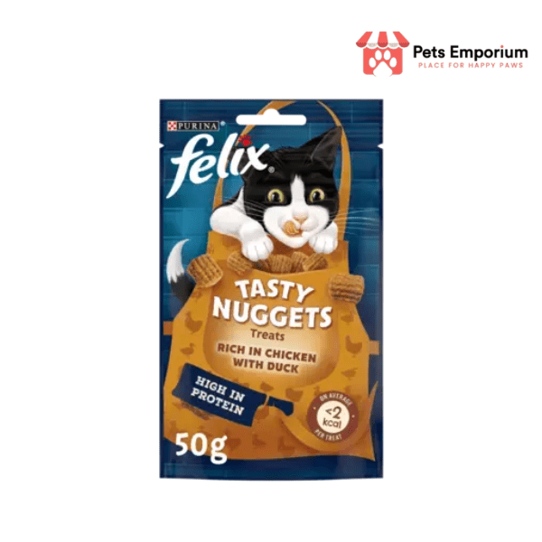 Felix Tasty Nuggets Chicken and Duck Cat Treat - Pets Emporium