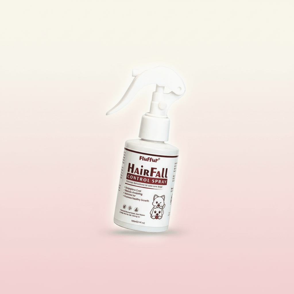Fluffur Hairfall Control Spray for Cats and Dogs - 100 ML - Pets Emporium