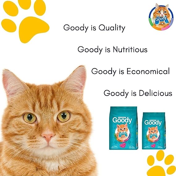 GOODY KITTEN FOOD - Premium Kitten Dry Food, Beef Flavor, Balanced Nutrition, Energy and Taste - Pets Emporium