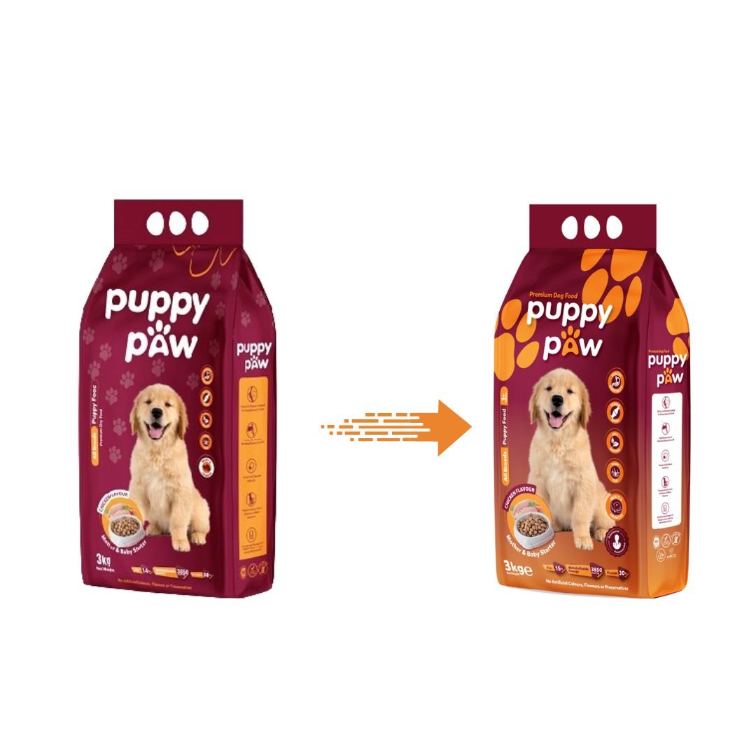 Puppy Paw Puppy Food 3KG - Pets Emporium