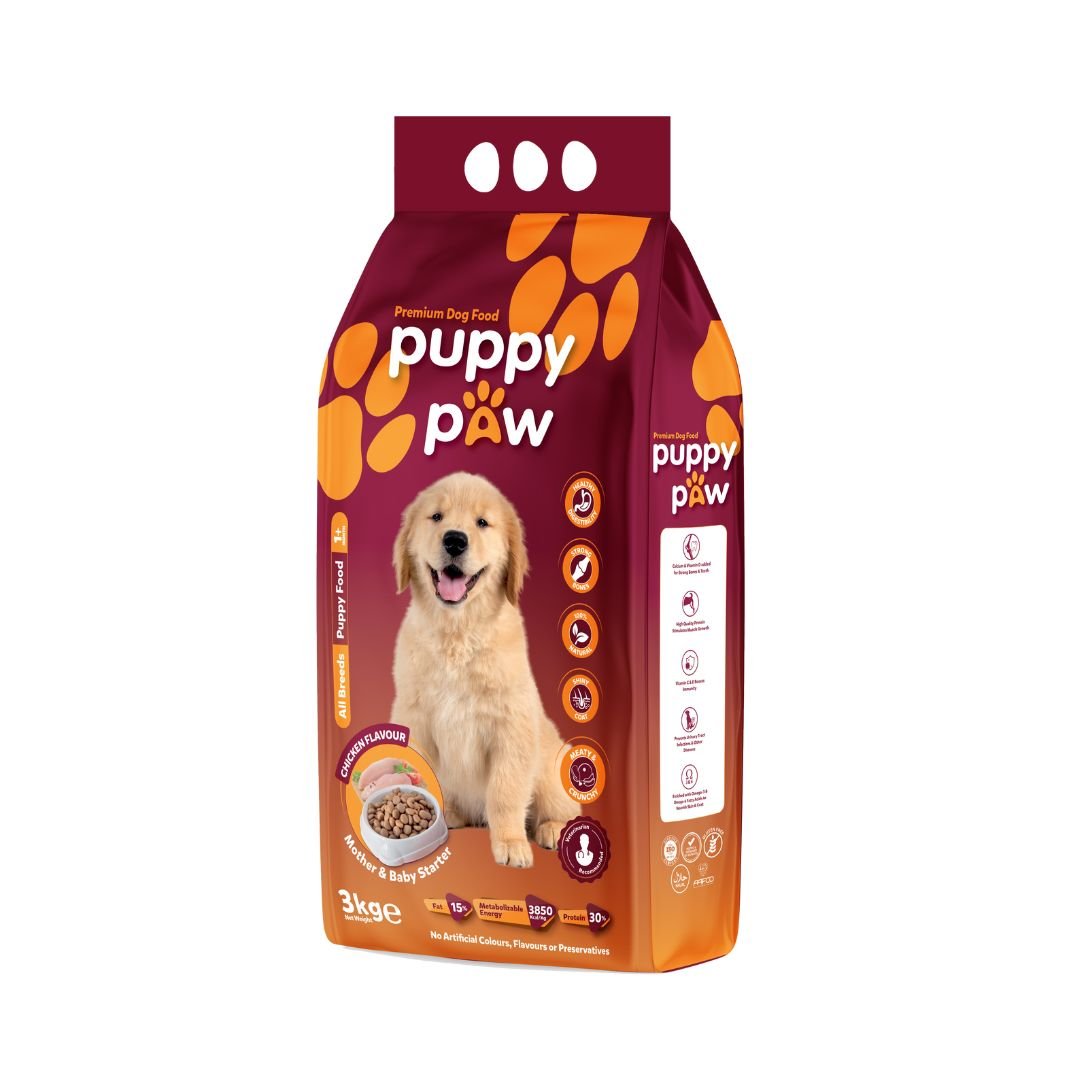 Puppy Paw Puppy Food 3KG - Pets Emporium